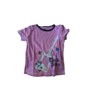 Circo Sleepwear Rock Star T-shirt Top Girls XS (4/5)